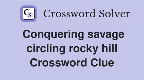 savage crossword clue.